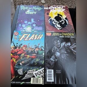 Marvel Ghost Rider Comic with Black and Yellow Cover